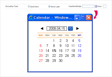 Figure 10. Send Now / Send Later